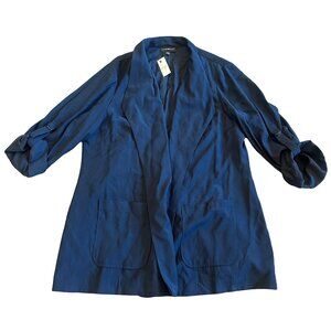 Lane Bryant Open-Front Lightweight Blazer Jacket Sweater Size 22/24 Women's NWT